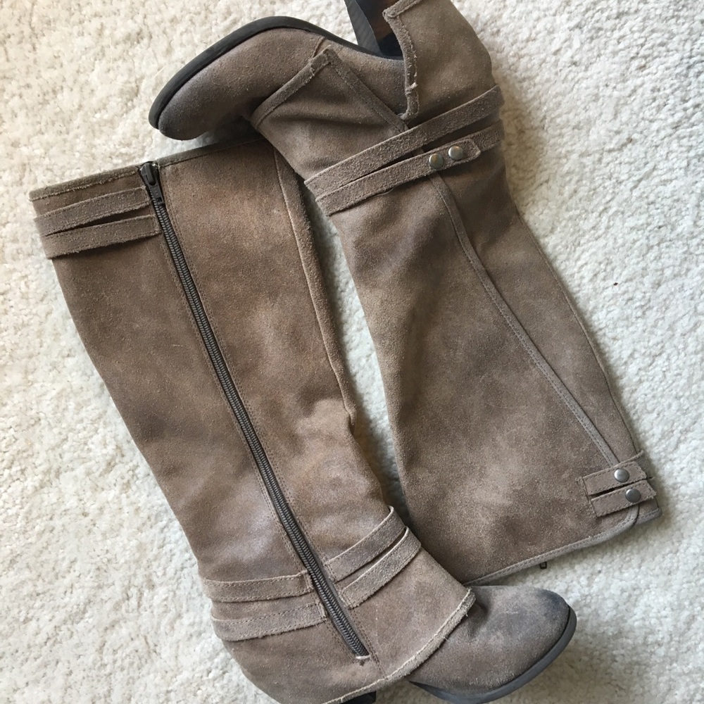 Boho calf boots